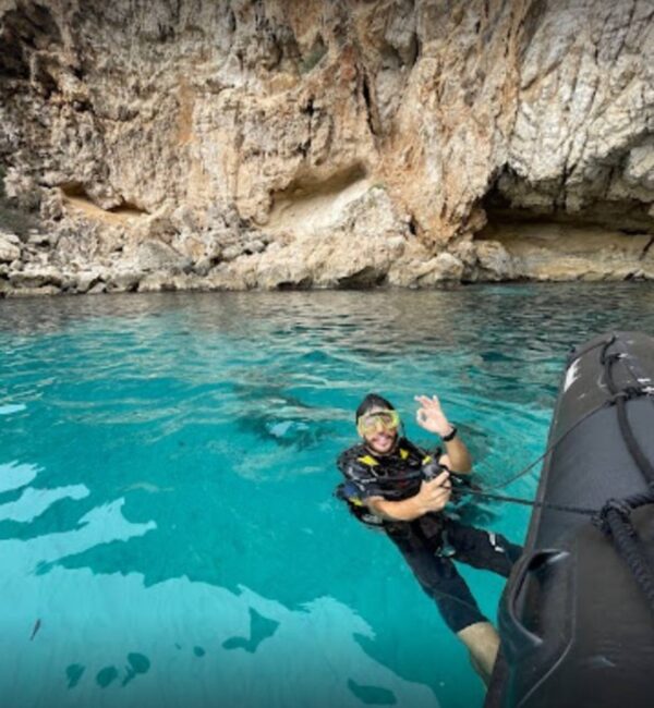 bautismo de buceo en javea