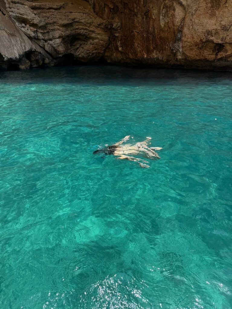 snorkel en cala caló