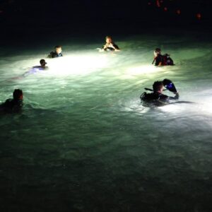 nocturna de buceo en jávea